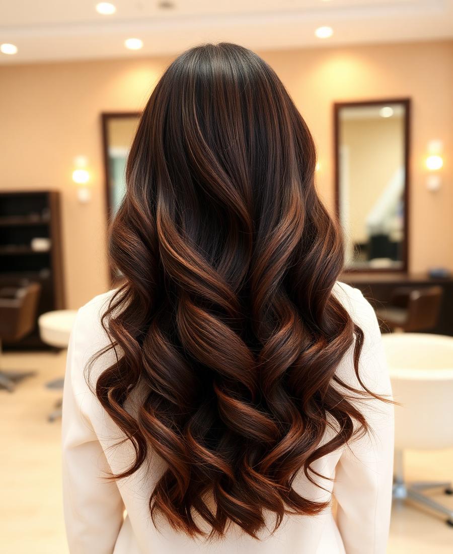 Extensiones de cabello · después